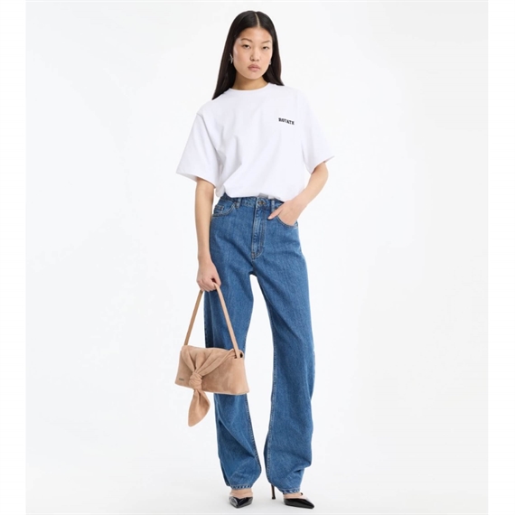 Rotate Jersey Oversized T-shirt, Bright White